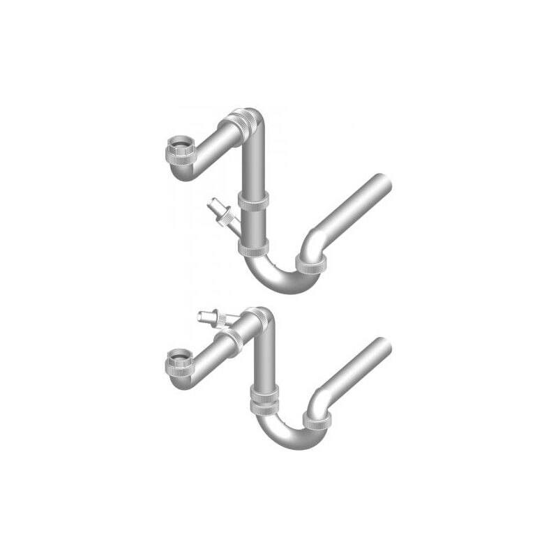 T 726 N/1 DN50/DN40 sifon dřezový zap.uz.G1/2