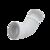 ALCA PLAST - Flexi napojení k WC 285-500mm (A97)
