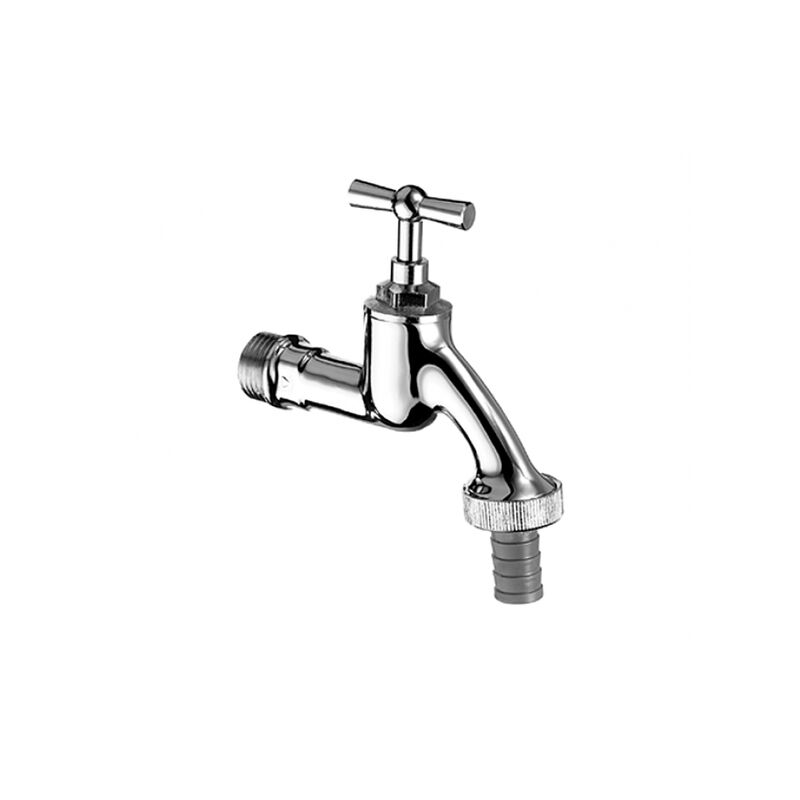 Schell výtok.ventil  1/2 s otoc.packou, mat chrom