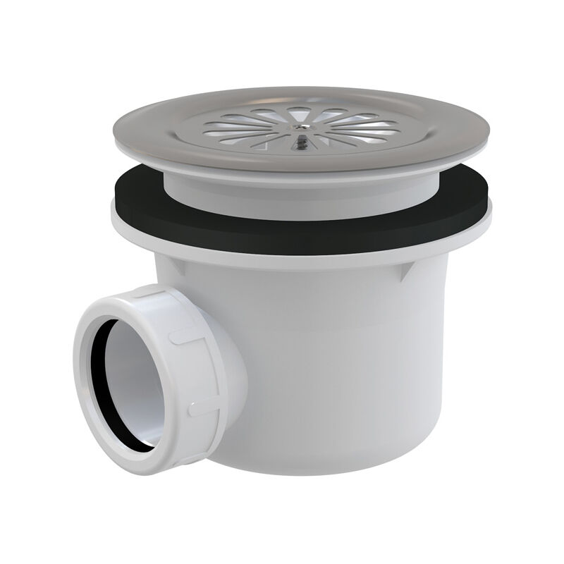 ALCA PLAST A48 Sifon vaničkový s nerezovou mřížkou