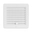 mřížka větrací uzaviratelná VM 200x200U bílá s rámečkem