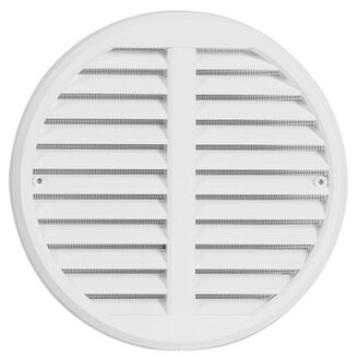 mřížka větrací stavitelná VM 125-160 bílá kruhová