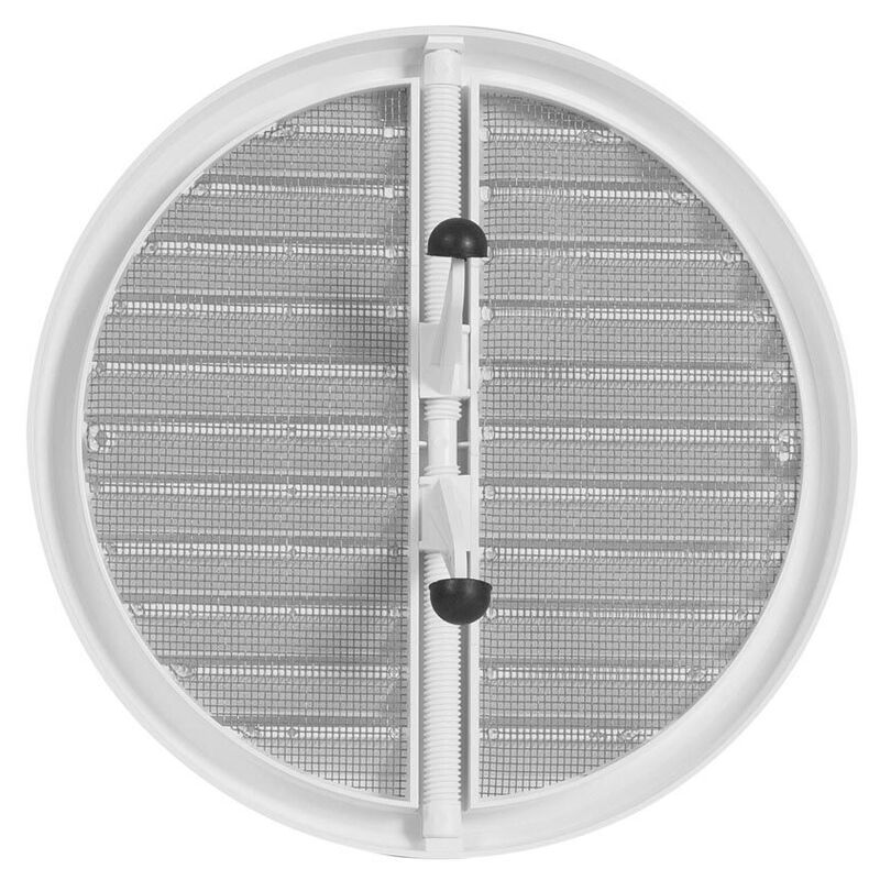 mřížka větrací stavitelná VM 75-125 hnědá kruhová