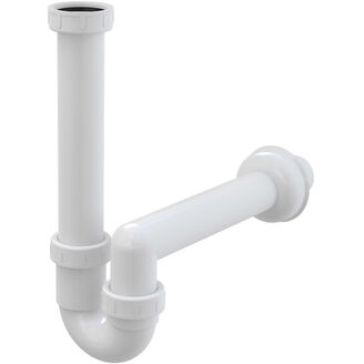 sifon dřezový trubkový s převlečnou maticí 6/4 ALCA PLAST A80 d40