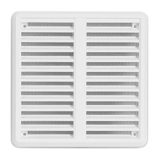 mřížka větrací - krytka VM 150x150 KB bílá se síťkou