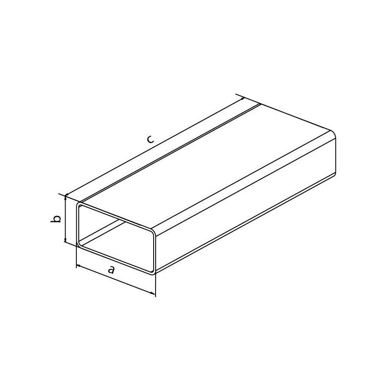 kanál plochý V 110x 55x 500