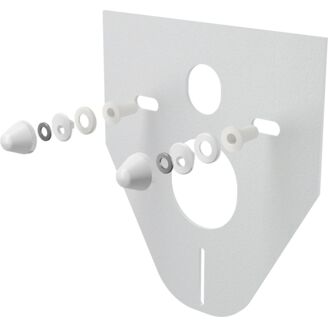 M910 izol.deska pro závěs.WC a bidet s prisl.a krytkou