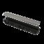 ALCA PLAST Venkovní žlab 100mm s plastovým rámem AVZ102-R102