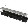 ALCA PLAST Venkovní žlab 100mm s plastovým rámem AVZ102-R103