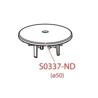S0337-ND viko sifonu, d 50 chrom