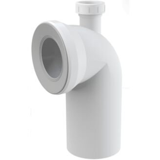 ALCADRAIN A90-90P40 Dopojení k WC kolenu 90st.