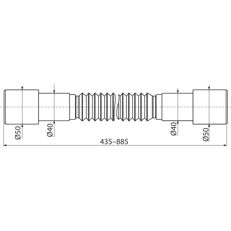 A720 Flexi propojeni 50/40x40/50