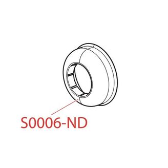 S0006-ND rozeta DN40 hluboka