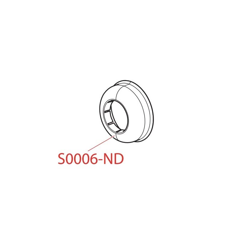 S0006-ND rozeta DN40 hluboka