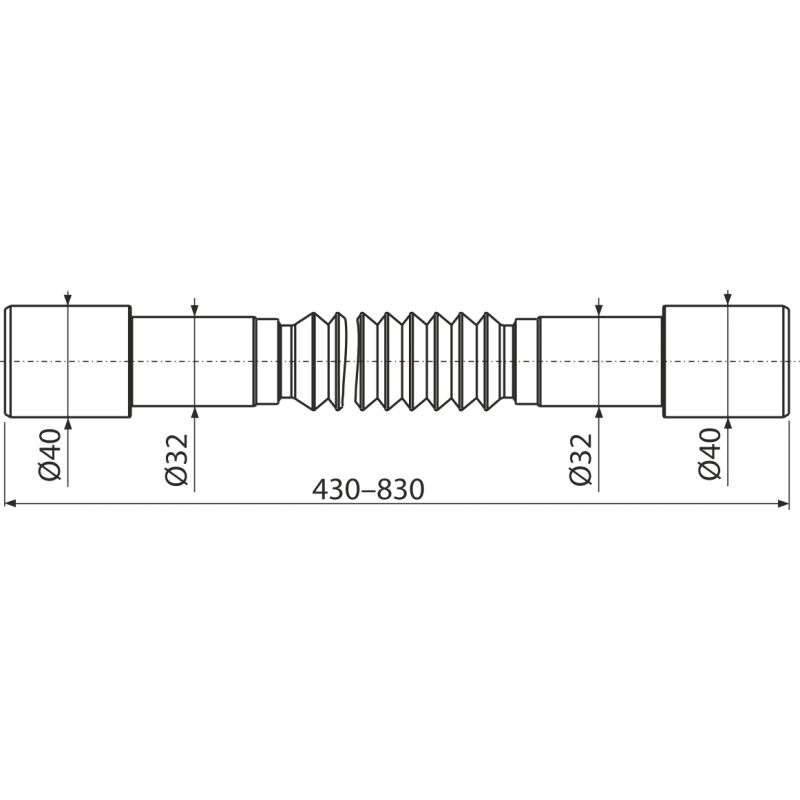 A770 Flexi pripojeni 6/4x40/50 plast