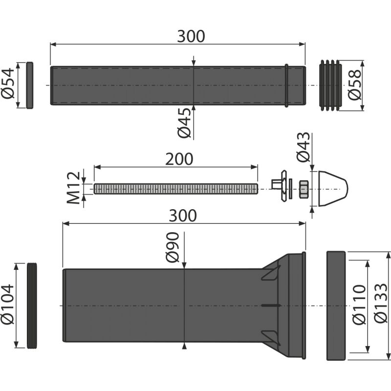 M900 prislusenstvi komplet