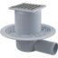 podlah.vpust APV102 105x105/50 bocni mosaz-chrom