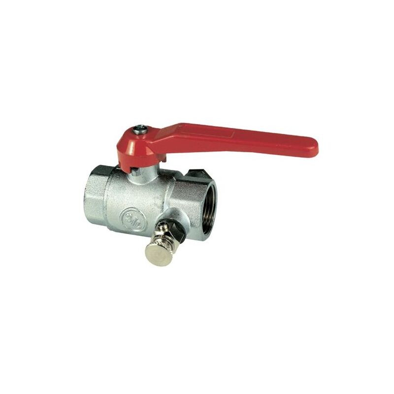 kulový uzávěr voda s vypouštěním s páčkou 1/2 vnitřní/vnitřní závit