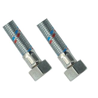 propojovací nerez.hadička F 3/8 x F 3/8 20cm