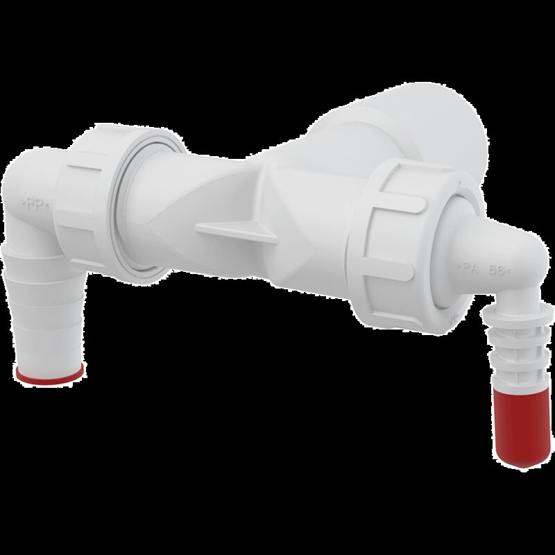 P156Z dvojite kolinko DN40/32 / 8-23 se zpet.klapkami