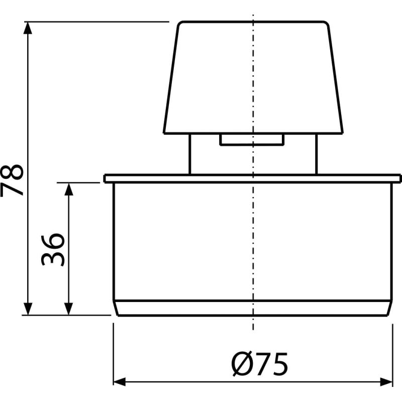 APH110 privzdusnovaci hlavice O110
