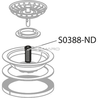 S0384-ND mrizka komplet k A37 DN115