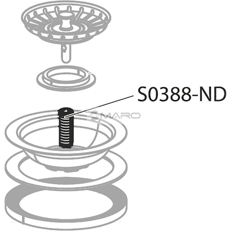 S0384-ND mrizka komplet k A37 DN115