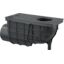 ALCA PLAST Univerzální lapač střešních splavenin přímý černý AGV2 300×155/110mm