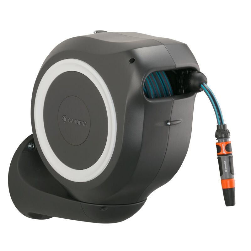 GARDENA Nastěnný box na hadici RollUp M 20m bílý 18612-20