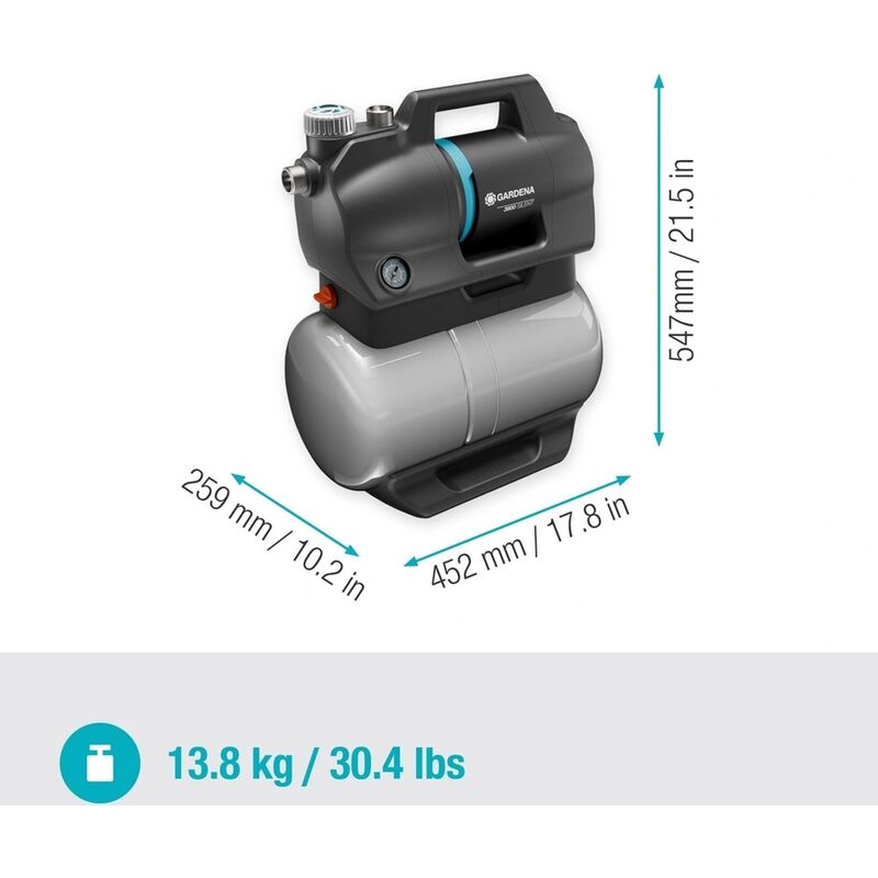 GARDENA 9066-20 domaci vodarna 3900 Silent