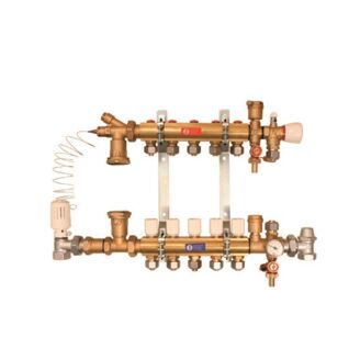 směšovací rozdělač Giacomini R 557 k podlah. vytápění, bez adaptérů, bez čerpadla 1x18/7