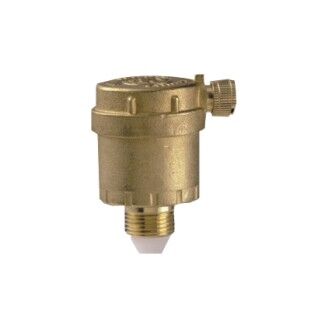 automatický odvzdušňovací ventil svislý + zpětný ventil, Giacomini R 88I 3/8