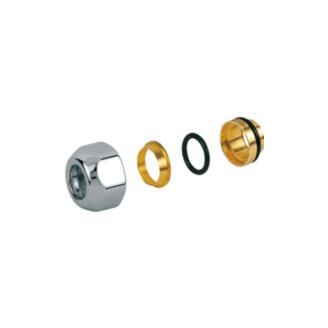 adaptér pro Cu trubky chrom Giacomini T 178C 16x15