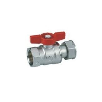 GIA-R 251P 3/4 kul.uzávěr s prevl.maticí pro vodoměry