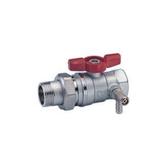 kulový uzávěr se šroubením s vypouštěním Giacomini R 259DS 1x1 motýl