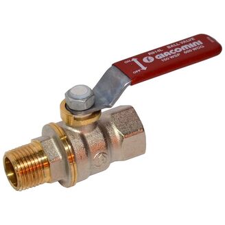 GIA-R 914L 2 kul.uzávěr MF červ.páčka