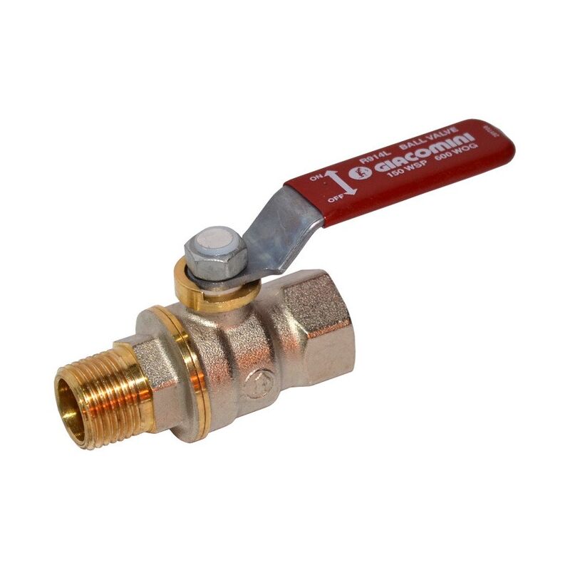 GIA-R 914L 2 kul.uzávěr MF červ.páčka