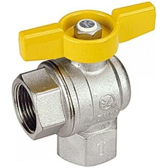 GIACOMINI- Kulový kohout rohový pro plyn 1/2 R783GX003