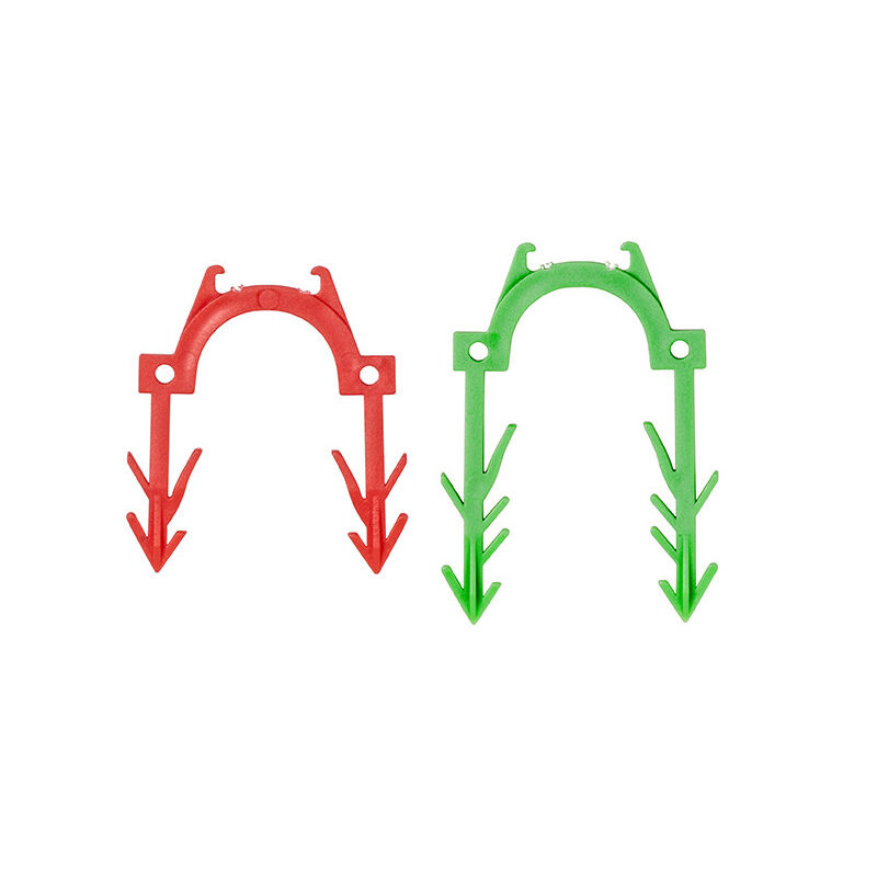 GIA-W983-1 spona pro prichyceni hadic cervena 40mm (TACKER)