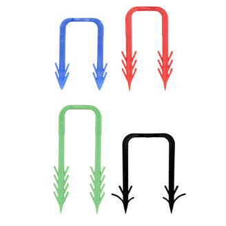 GIA-W983-2 spona pro prichyceni hadic zelena 60mm