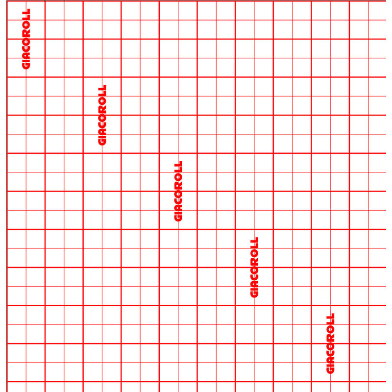 GIA-R 984 R folie polyetylen bila,s rastrem 50x50