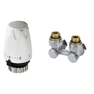 HEI AKCE termostatická hlavice DX + Vekotec 1/2 primy