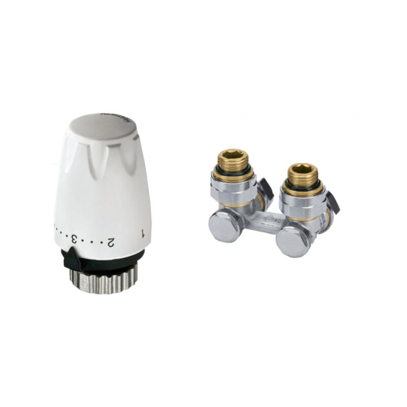 HEI AKCE termostatická hlavice DX + Vekotec 1/2 primy