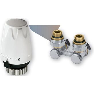 HEI AKCE termostatická hlavice DX + Vekotec 1/2 rohový