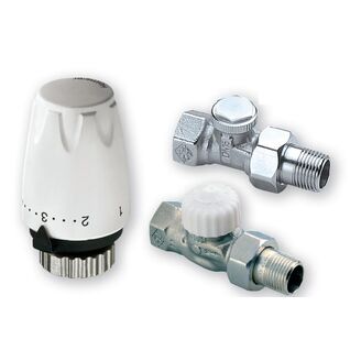 HEI AKCE termostatická hlavice DX + V - exakt+Regutec 1/2 přímý