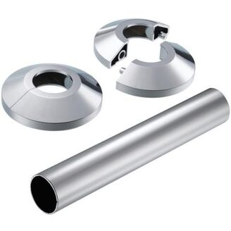 DANFOSS rozeta + chránička pro sadu URX chrom