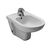 závěsný bidet Deep by Jika NEW 3061.1 bílý