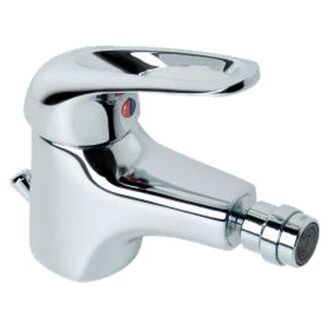 baterie Deep by Jika 4161.1.004.001 bidetová stoj.páková s aut.zátkou, chrom