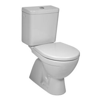 WC klozet kombi LYRA PLUS svislý odpad boční napouštění hluboké splachování Dual Flush 2638.7.241
