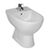 stojící bidet LYRA plus 3238.1.304 s 1 otvorem pro baterii